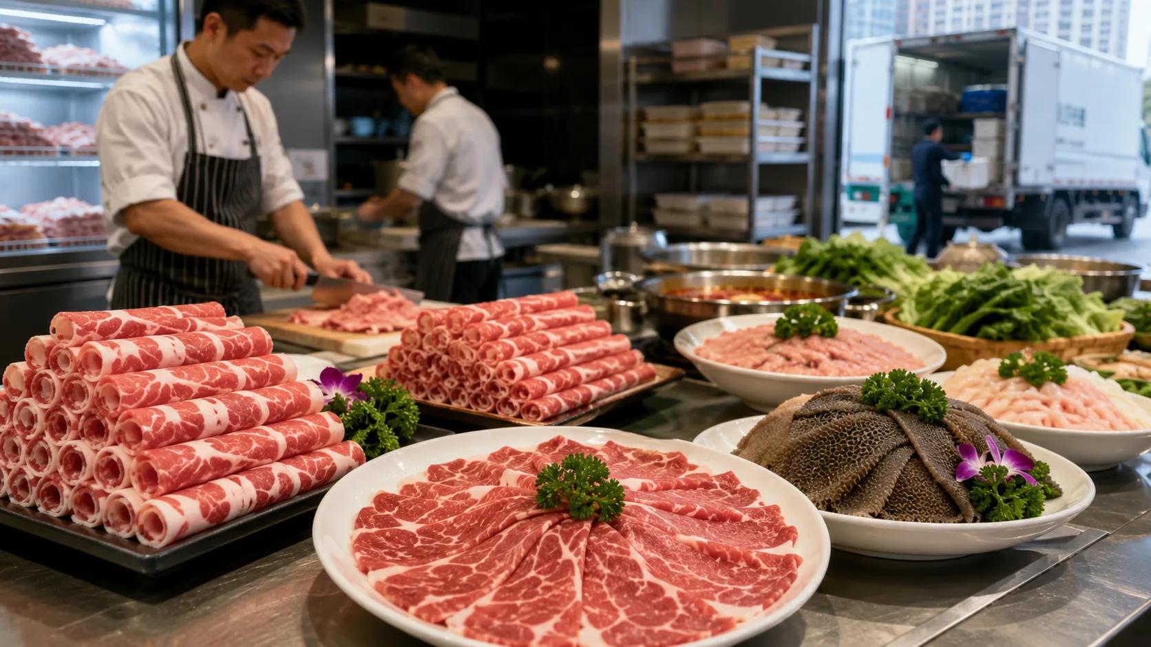 重庆牛肉供应链服务商在火锅店牛肉供应中的作用