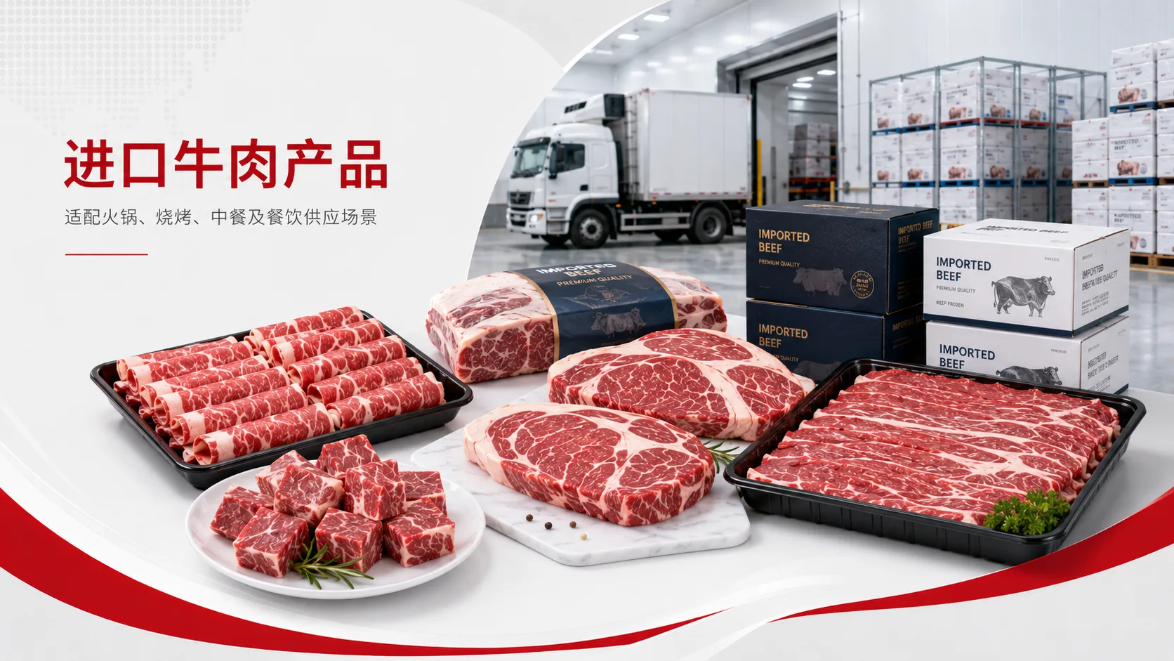 进口牛肉产品